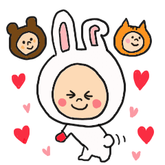[LINEスタンプ] どうぶつんつん 
