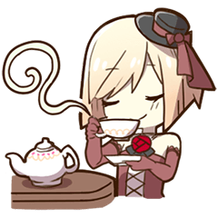 [LINEスタンプ] フリフリ☆ドレスgirls Life