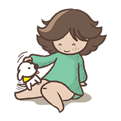[LINEスタンプ] Toobpong and Nongnual