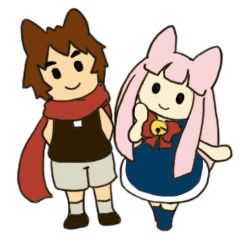 [LINEスタンプ] ペルさんとしばさん 
