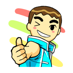 [LINEスタンプ] TEE TEE : This Boy！！ 