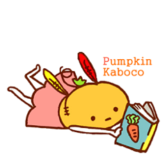 [LINEスタンプ] Pumpkin Kaboco 