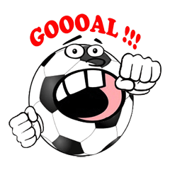 [LINEスタンプ] Football Characters 