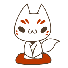 [LINEスタンプ] 天狐さん 