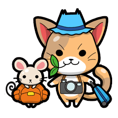 [LINEスタンプ] 旅猫スタンプ 