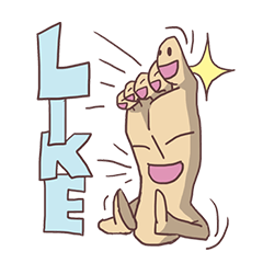 [LINEスタンプ] AsB - Feety (Feety Chan) fetchpriority=high