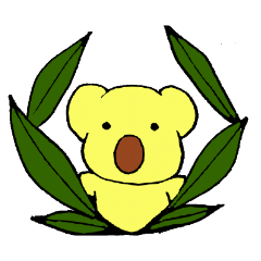 [LINEスタンプ] 1日1コアラ 