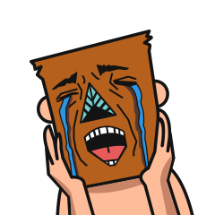 [LINEスタンプ] ペーパーキャラクターミオの物語