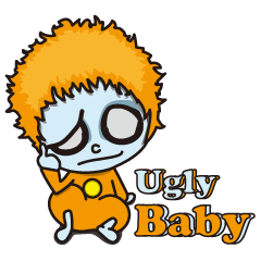 [LINEスタンプ] アグリーベイビー 