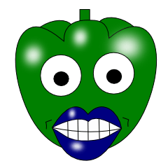 [LINEスタンプ] くちびるピーマン fetchpriority=high