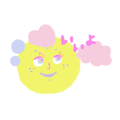 [LINEスタンプ] お月姫ちゃん