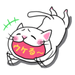 [LINEスタンプ] しゃべるニャンコ fetchpriority=high