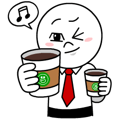[LINEスタンプ] 奮闘！サラリーマン ムーン係長