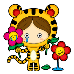 [LINEスタンプ] KUKU Tiger
