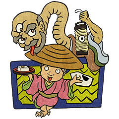 [LINEスタンプ] もののけはんこ帳 