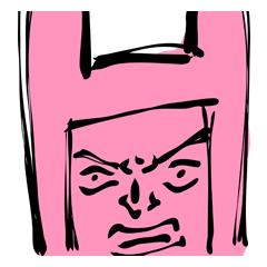 [LINEスタンプ] PINK MAGIC (Da Lang Talk One Word)