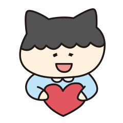 [LINEスタンプ] まえがみネコのニラちゃん 