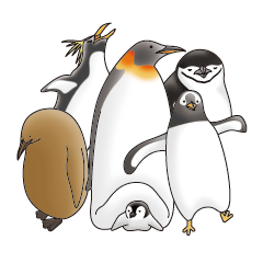 [LINEスタンプ] ペンギンづくし。 