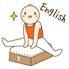 [LINEスタンプ] Gymnast (English) fetchpriority=high