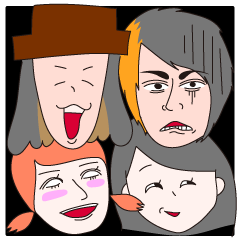 [LINEスタンプ] 愉快なコポキャラスタッフたち 