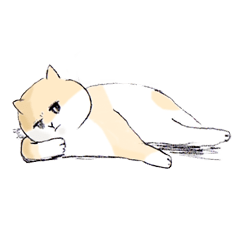 [LINEスタンプ] ねこぬこシュル？ 