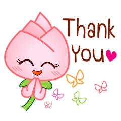 [LINEスタンプ] HELLO FLOWER (ENG) 