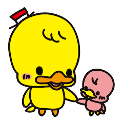 [LINEスタンプ] 「ぴよ」と「小ぴよ」 