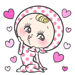 [LINEスタンプ] すごいよ！ひょっと子ちゃん 