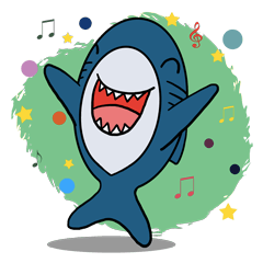 [LINEスタンプ] シャッピー 