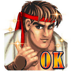 [LINEスタンプ] ストリートファイターII