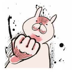 [LINEスタンプ] ハローウサ田さん 