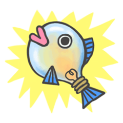 [LINEスタンプ] おサカナくん 