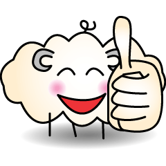 [LINEスタンプ] ひつじスタンプです