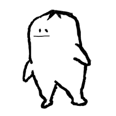 [LINEスタンプ] 白いやさいさん 