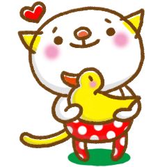[LINEスタンプ] タイツにゃんこ生活 