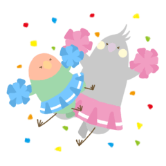 [LINEスタンプ] うりちゃんとまっちゃ 