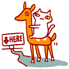 [LINEスタンプ] ネコさんたち 