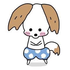 [LINEスタンプ] ちびいぬポッチ 