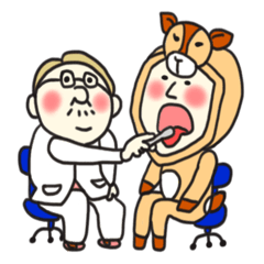 [LINEスタンプ] こじかはつらいよ 