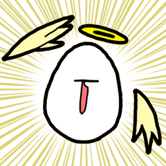 [LINEスタンプ] たまごてんし