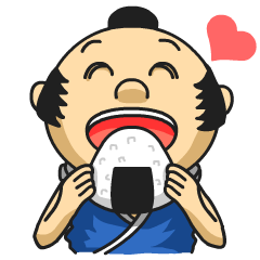 [LINEスタンプ] おさむらい君 fetchpriority=high