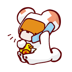 [LINEスタンプ] くに＆ピー 干支＆スポーツ 