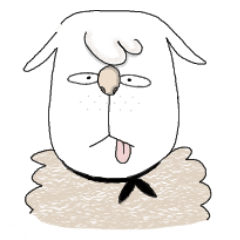 [LINEスタンプ] ひつじ 