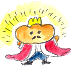 [LINEスタンプ] パンの王様 