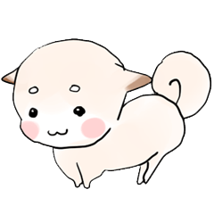 [LINEスタンプ] Love Shibainu 
