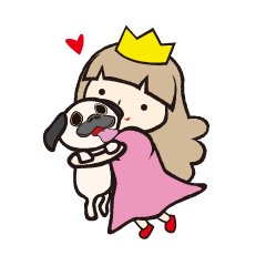 [LINEスタンプ] お姫様のペース fetchpriority=high
