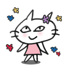 [LINEスタンプ] スミレ店長 