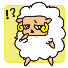 [LINEスタンプ] もふッとひつじ 