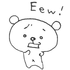 [LINEスタンプ] 帰国子女くまたん 
