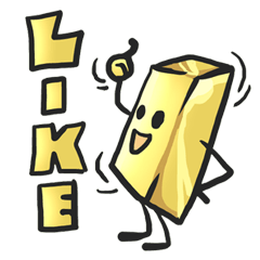 [LINEスタンプ] AsB - Gold Family 